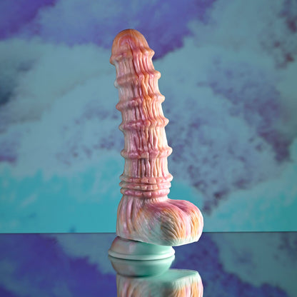 Evolved FANTASY - Multicoloured 27.6 cm Vibrating Fantasy Dildo