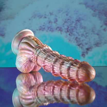 Evolved FANTASY - Multicoloured 27.6 cm Vibrating Fantasy Dildo
