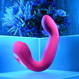 Evolved BUCK WILD - Pink USB Rechargeable Flicking Vibrator - Image 2