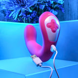 Evolved BUCK WILD - Pink USB Rechargeable Flicking Vibrator - Image 5