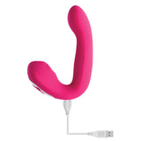 Evolved BUCK WILD - Pink USB Rechargeable Flicking Vibrator - Image 9