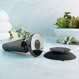 Evolved ADVANCED METAL PLUG - Black Chrome 13.8 cm USB Rechargeable Vibrating Butt Plug - Image 5