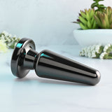 Evolved ADVANCED METAL PLUG - Black Chrome 13.8 cm USB Rechargeable Vibrating Butt Plug - Image 7