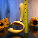 Evolved THE MONARCH - Yellow USB Rechargeable Multi Use Couples Vibrator - Image 6