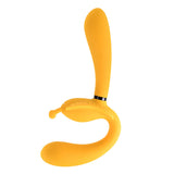 Evolved THE MONARCH - Yellow USB Rechargeable Multi Use Couples Vibrator - Image 8