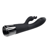 Evolved Heat Up & Chill - Black 24.1 cm USB Rechargeable Heating & Cooling Rabbit Vibrator - Image 9