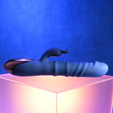 Evolved The Ringer - Blue 23.8 cm USB Rechargeable Rabbit Vibrator - Image 3