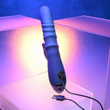 Evolved The Ringer - Blue 23.8 cm USB Rechargeable Rabbit Vibrator - Image 7
