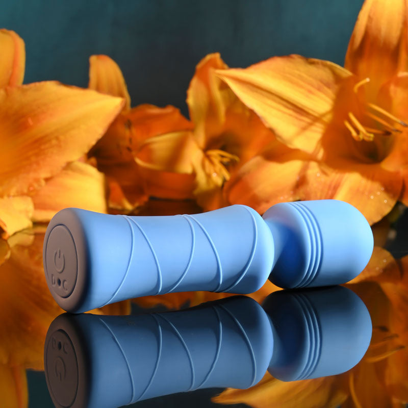 Evolved Out Of The Blue 10.5 cm USB Rechargeable Mini Massager Wand