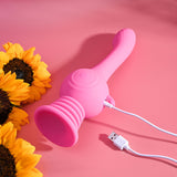 Evolved GYRO VIBE - Pink 24.8 cm USB Rechargeable Super Vibrator - Image 8