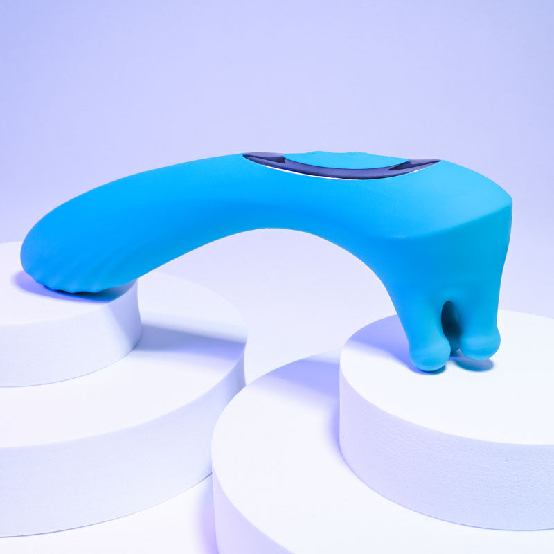 Evolved HEADS OR TAILS 19.3 cm USB Rechargeable Dual Ended Massager