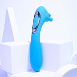 Evolved HEADS OR TAILS - Blue 19.3 cm USB Rechargeable Dual Ended Massager - Image 6