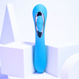 Evolved HEADS OR TAILS - Blue 19.3 cm USB Rechargeable Dual Ended Massager - Image 7