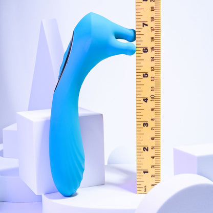 Evolved HEADS OR TAILS 19.3 cm USB Rechargeable Dual Ended Massager