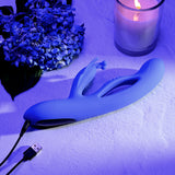 Evolved BUTTERFLY DREAMS - Purple 23.8 cm USB Rechargeable Butterfly Vibrator - Image 9