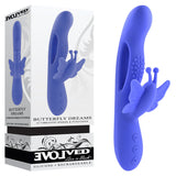 Evolved BUTTERFLY DREAMS - Purple 23.8 cm USB Rechargeable Butterfly Vibrator - Image 1
