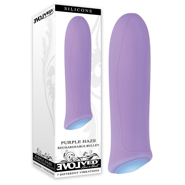 Evolved Purple Haze - Purple 8.6 cm (3.4'') USB Rechargeable Bullet - Image 1