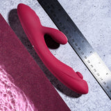 Evolved JAMMIN' G - Burgundy 20.1 cm USB Rechargeable Rabbit Vibrator - Image 8
