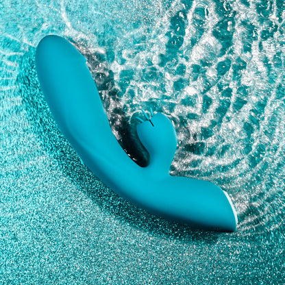 Evolved FIERCE FLICKER - Blue 19.5 cm Rabbit Flicker Vibrator