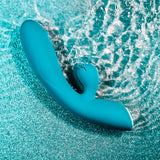 Evolved FIERCE FLICKER - Blue 19.5 cm USB Rechargeable Rabbit Flicker Vibrator - Image 2