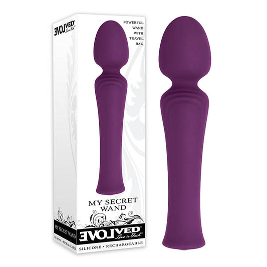 Evolved My Secret Wand - Purple 17 cm (6.7'') Massage Wand