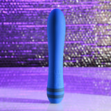Evolved THE PLEASER - Blue 16.5 cm USB Rechargeable Vibrator - Image 3