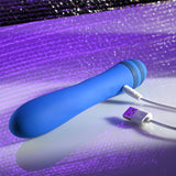 Evolved THE PLEASER - Blue 16.5 cm USB Rechargeable Vibrator - Image 9