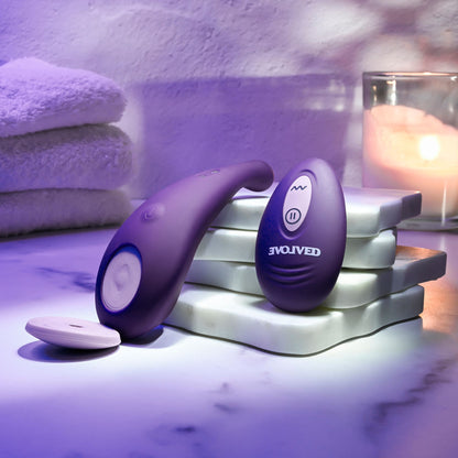 Evolved PANTY PARTY - Purple Panty Vibrator