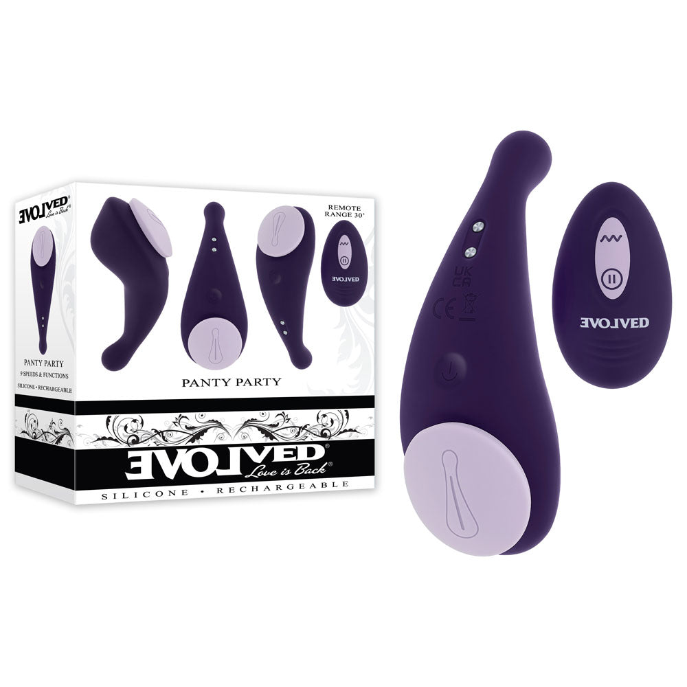 Evolved PANTY PARTY - Purple Panty Vibrator