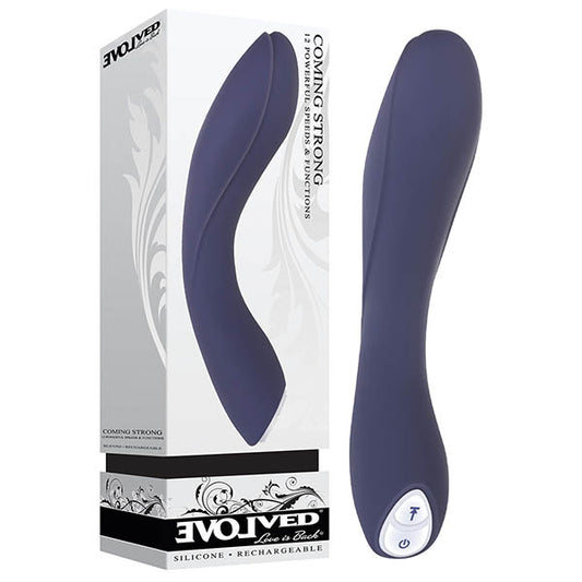 Evolved Coming Strong - Navy Blue 119 cm (7.5'') Vibrator