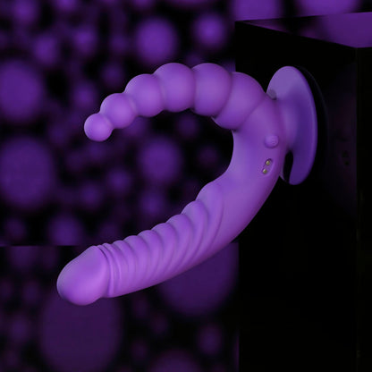 Evolved THE RIDER - Purple Double Ended Vibrator