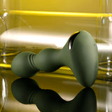 Evolved LIEUTENANT - Green 12.2 cm USB Rechargeable Vibrating Butt Plug - Image 6