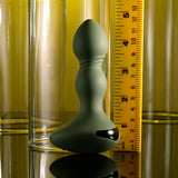 Evolved LIEUTENANT - Green 12.2 cm USB Rechargeable Vibrating Butt Plug - Image 8