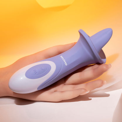 Evolved LIX & KISSES - Purple 18.7 cm Flicking Tongue Stimulator