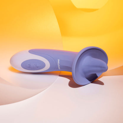 Evolved LIX & KISSES - Purple 18.7 cm Flicking Tongue Stimulator