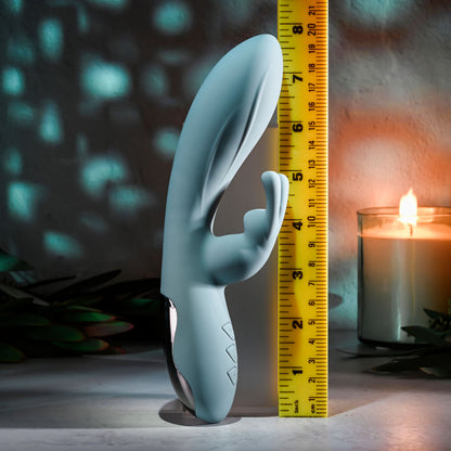 Evolved BOSS BUNNY - Baby Blue 20.1 cm Rabbit Vibrator