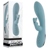 Evolved BOSS BUNNY - Baby Blue 20.1 cm USB Rechargeable Rabbit Vibrator - Image 1