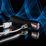 Evolved BACK IN BLACK - Black 11.9 cm USB Rechargeable Bullet - Image 9