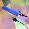 Evolved TWISTED TEMPTATION - Blue 12 cm USB Rechargeable Bullet