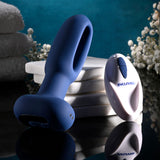 Evolved THE FLAPPER - Blue 14 cm USB Rechargeable Vibrating and Flapping Butt Plug with Remote - Image 4