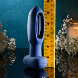 Evolved THE FLAPPER - Blue 14 cm USB Rechargeable Vibrating and Flapping Butt Plug with Remote - Image 8