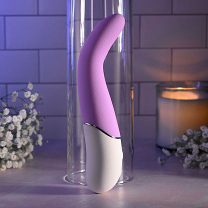 Evolved SLIP OF THE TONGUE - Purple 21.1 cm Flicking Tongue Vibrator