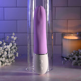 Evolved SLIP OF THE TONGUE - Purple 21.1 cm USB Rechargeable Flicking Tongue Vibrator - Image 4
