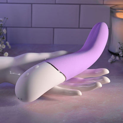 Evolved SLIP OF THE TONGUE - Purple 21.1 cm Flicking Tongue Vibrator