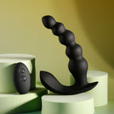 Evolved BEAD ME UP - Black 16.8 cm USB Rechargeable Vibrating Anal Beads with Wireless Remote - Image 2
