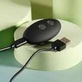 Evolved BEAD ME UP - Black 16.8 cm USB Rechargeable Vibrating Anal Beads with Wireless Remote - Image 9