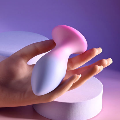Evolved PARADISE PLUG - Pink/Purple 10.5 cm Vibrating Butt Plug