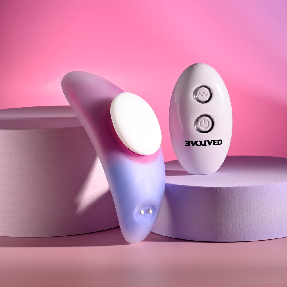 Evolved PARADISE PANTY - Pink/Purple Panty Vibrator