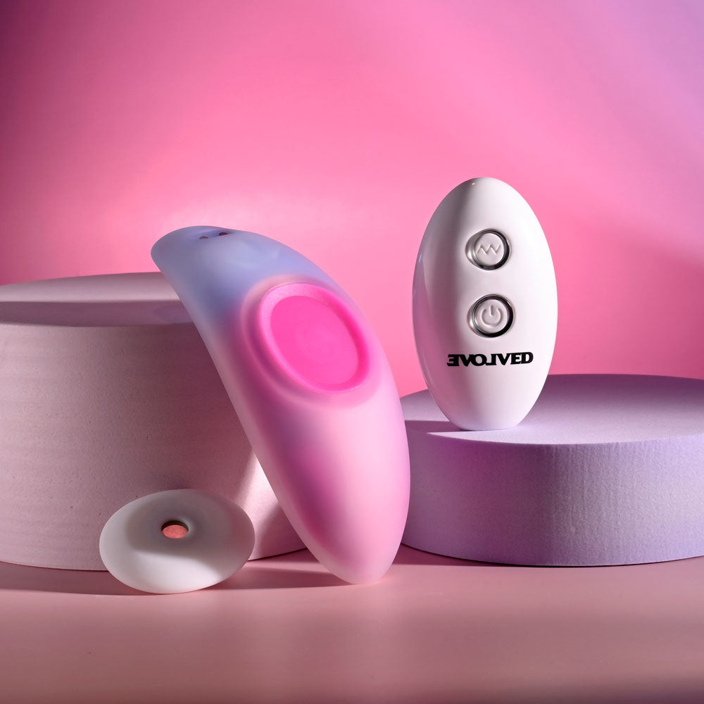 Evolved PARADISE PANTY - Pink/Purple Panty Vibrator
