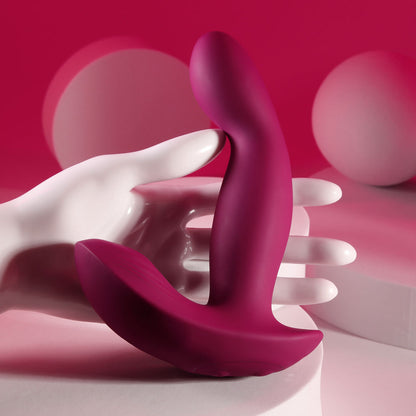 Evolved COME ON OVER - Burgundy Red 15.9 cm Vibrator
